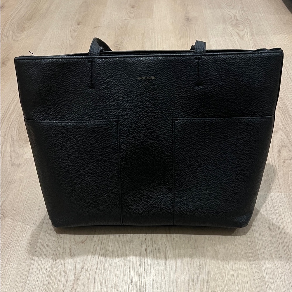 Anne Klein Black Tote Bag